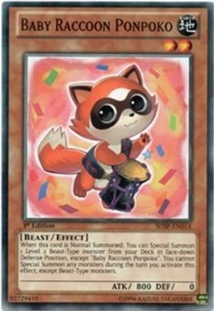Baby Raccoon Ponpoko (SHSP-EN014) - Shadow Specters Unlimited