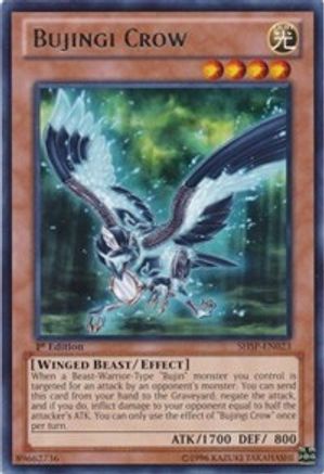 Bujingi Crow (SHSP-EN023) - Shadow Specters 1st Edition