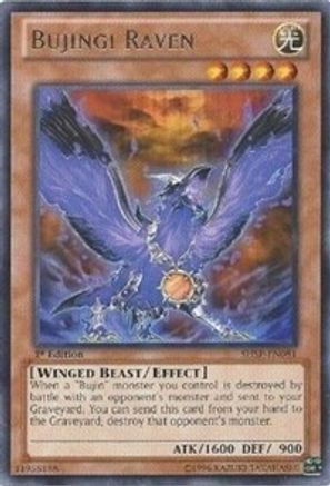 Bujingi Raven (SHSP-EN081) - Shadow Specters 1st Edition