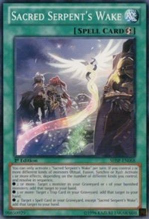 Sacred Serpent's Wake (SHSP-EN068) - Shadow Specters 1st Edition