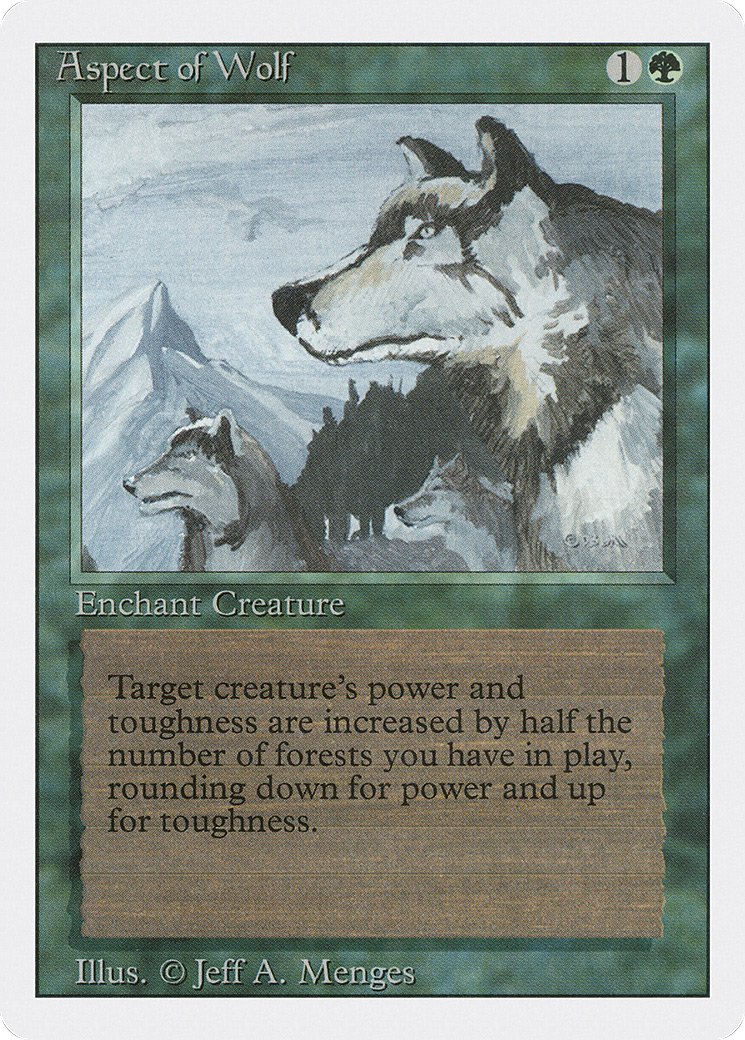 Aspect of Wolf (3ED-186) - Revised Edition