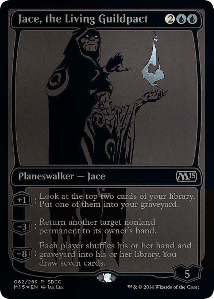 Jace, the Living Guildpact (MEDIA-062) - San Diego Comic-Con 2014 Foil
