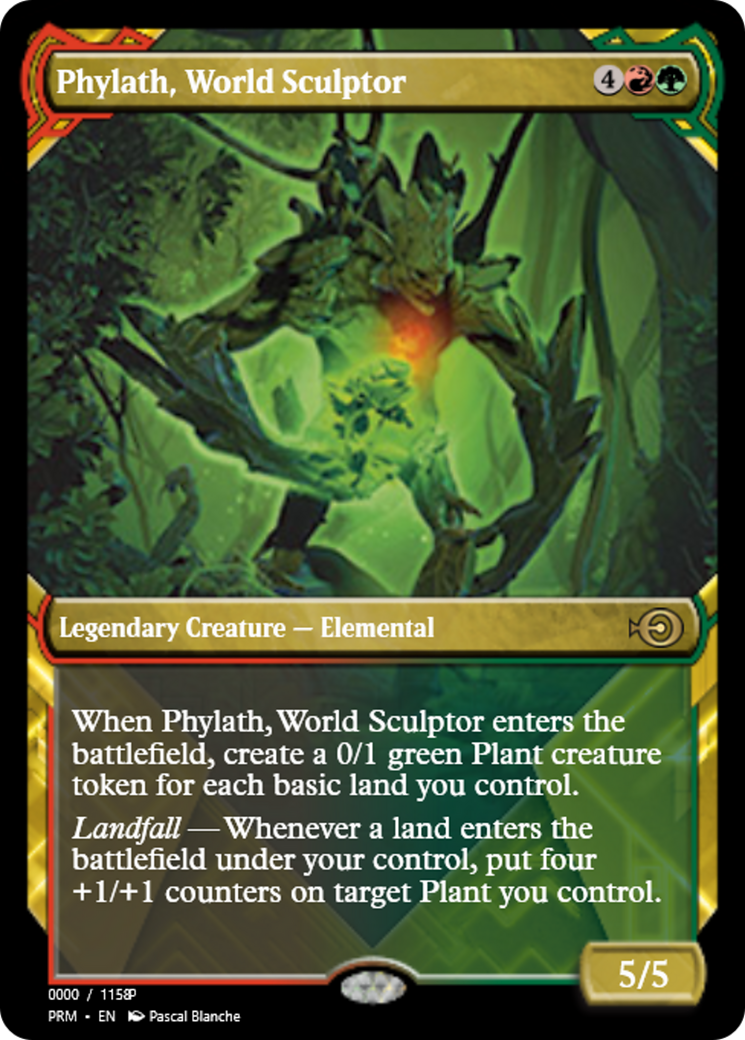 Phylath, World Sculptor (PRM-83720) - Magic Online Promos Foil