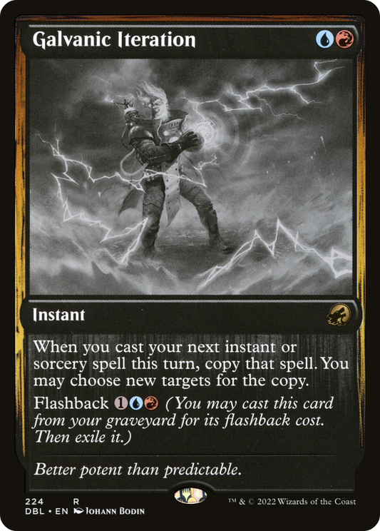 Galvanic Iteration (DBL-224) - Innistrad: Double Feature Foil
