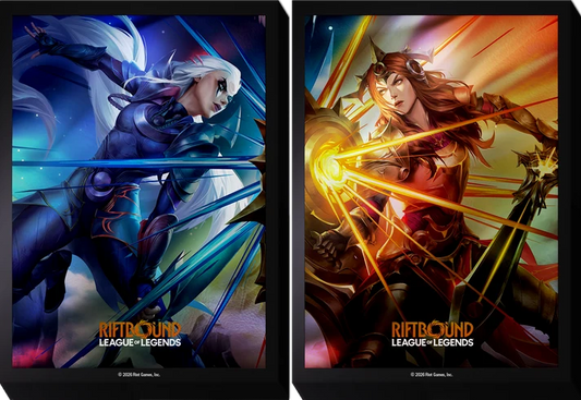 Riftbound - League of Legends - TCG Vendetta Art Sleeves - Diana VS Leona