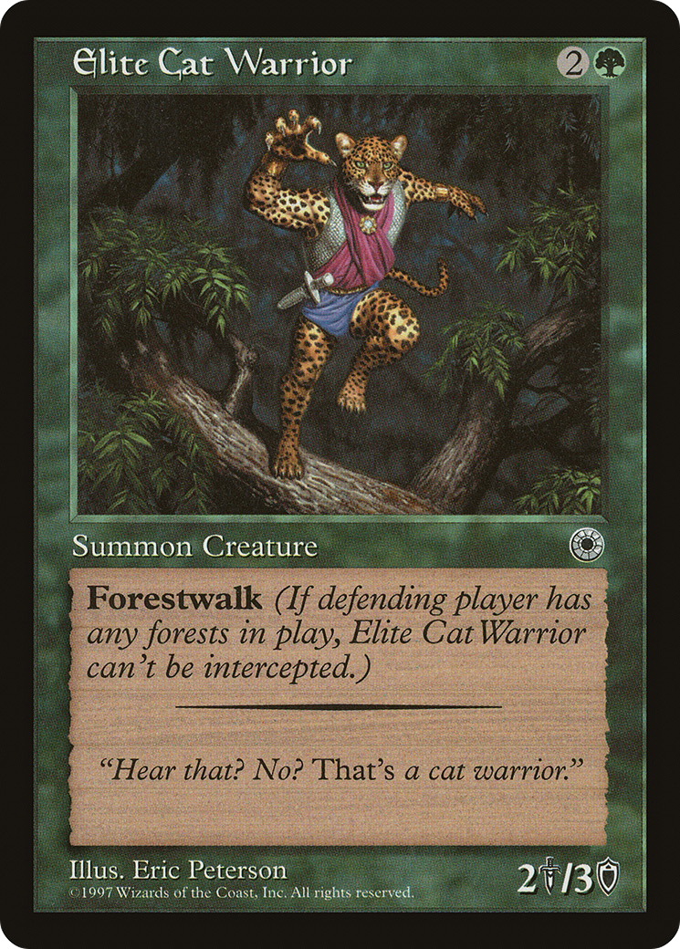 Elite Cat Warrior (POR-163) - Portal