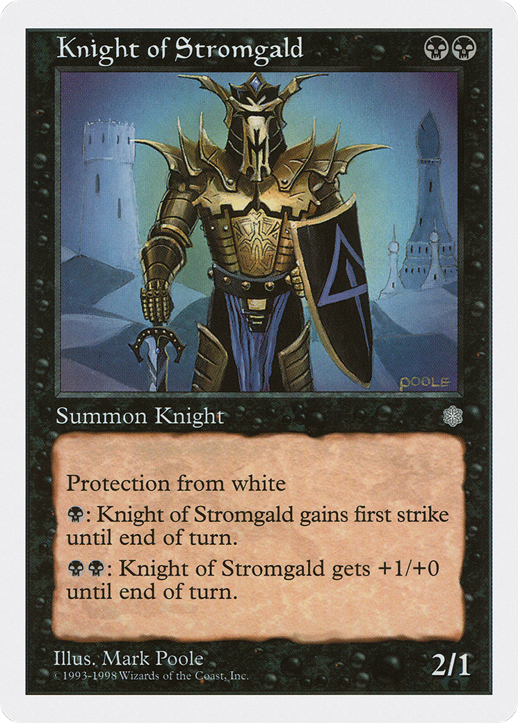 Knight of Stromgald (ATH-026) - Anthologies
