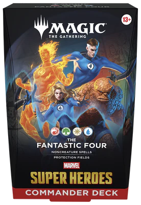 MTG MARVEL SUPER HEROES COMMANDER DECK - THE FANTASTIC FOUR - PRE-ORDER