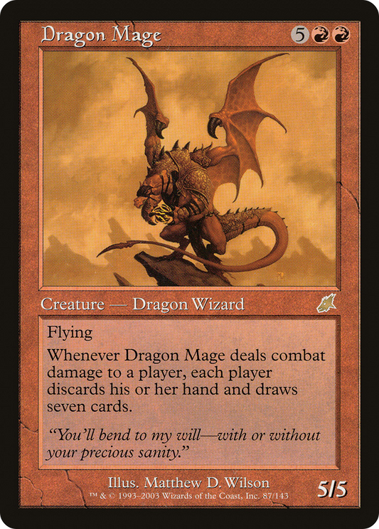 Dragon Mage (SCG-087) - Scourge Foil