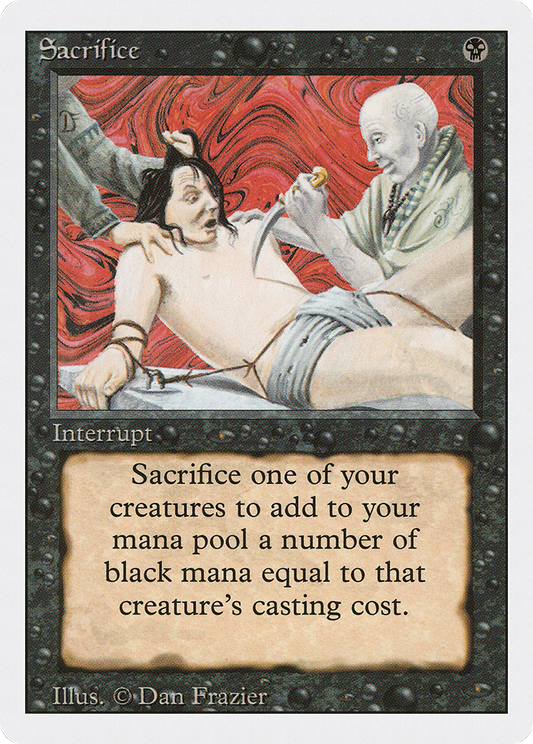 Sacrifice (3ED-126) - Revised Edition