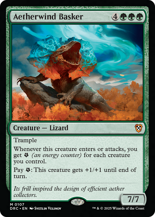 Aetherwind Basker (DRC-107) - Commander: Aetherdrift Foil