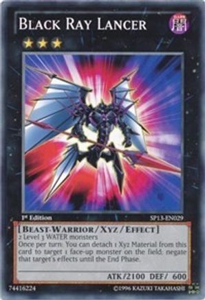 Black Ray Lancer (SP13-EN029) - Star Pack 2013 Unlimited