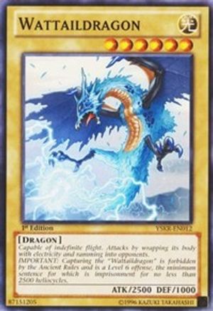Wattaildragon (YSKR-EN012) - Starter Deck: Kaiba Reloaded 1st Edition