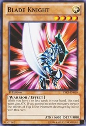 Blade Knight (YSKR-EN018) - Starter Deck: Kaiba Reloaded 1st Edition