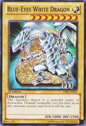Blue-Eyes White Dragon (YSKR-EN001) - Starter Deck: Kaiba Reloaded 1st Edition