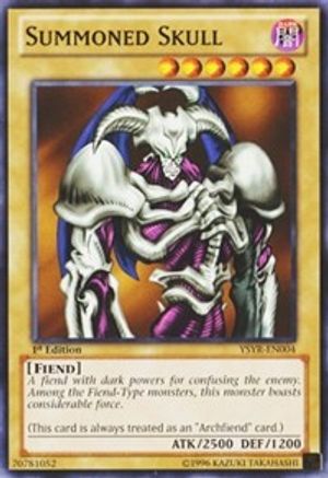 Summoned Skull (YSYR-EN004) - Starter Deck: Yugi Reloaded 1st Edition