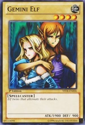 Gemini Elf (YSYR-EN006) - Starter Deck: Yugi Reloaded 1st Edition