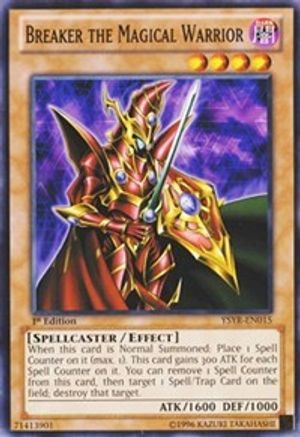 Breaker the Magical Warrior (YSYR-EN015) - Starter Deck: Yugi Reloaded 1st Edition