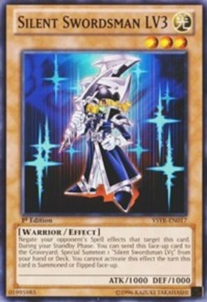 Silent Swordsman LV3 (YSYR-EN017) - Starter Deck: Yugi Reloaded 1st Edition