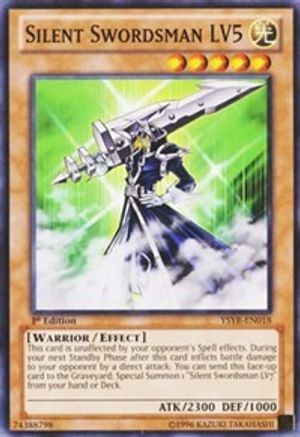 Silent Swordsman LV5 (YSYR-EN018) - Starter Deck: Yugi Reloaded 1st Edition