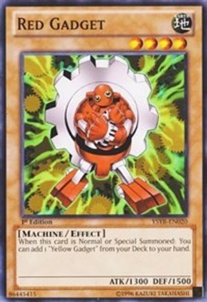 Red Gadget (YSYR-EN020) - Starter Deck: Yugi Reloaded Unlimited