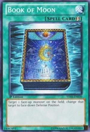 Book of Moon (YSYR-EN030) - Starter Deck: Yugi Reloaded 1st Edition