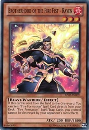 Brotherhood of the Fire Fist - Raven (AP02-EN009) - Astral Pack 2 Unlimited