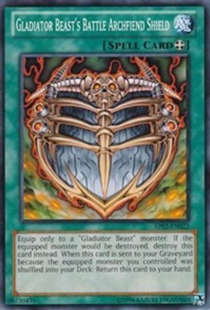 Gladiator Beast's Battle Archfiend Shield (AP03-EN022) - Astral Pack 3 Unlimited