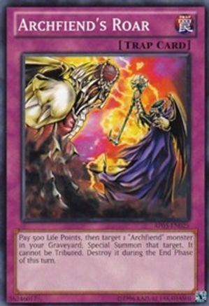 Archfiend's Roar (AP03-EN025) - Astral Pack 3 Unlimited