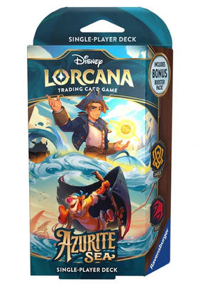 Disney Lorcana: Azurite Sea Starter Deck - Amber & Ruby