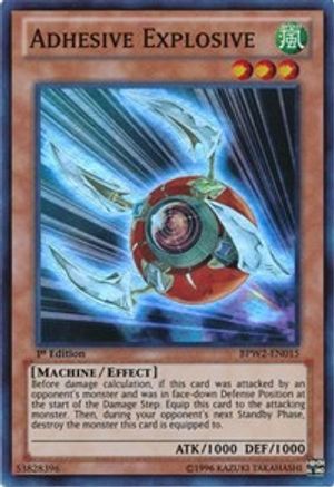 Adhesive Explosive (BPW2-EN015) - Battle Pack 2: War of the Giants Round 2 1st Edition