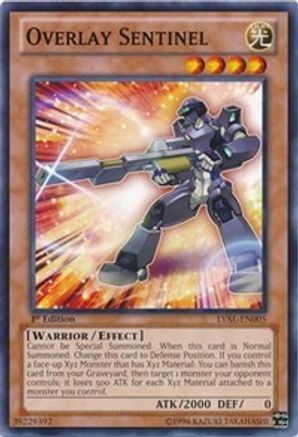Overlay Sentinel (LVAL-EN005) - Legacy of the Valiant Unlimited