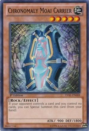 Chronomaly Moai Carrier (LVAL-EN008) - Legacy of the Valiant Unlimited