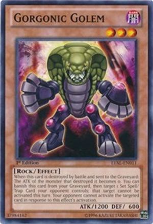 Gorgonic Golem (LVAL-EN011) - Legacy of the Valiant Unlimited