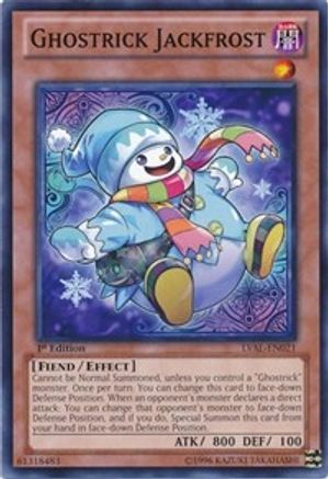 Ghostrick Jackfrost (LVAL-EN021) - Legacy of the Valiant Unlimited