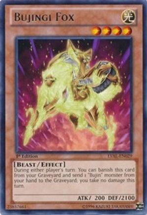 Bujingi Fox (LVAL-EN029) - Legacy of the Valiant Unlimited