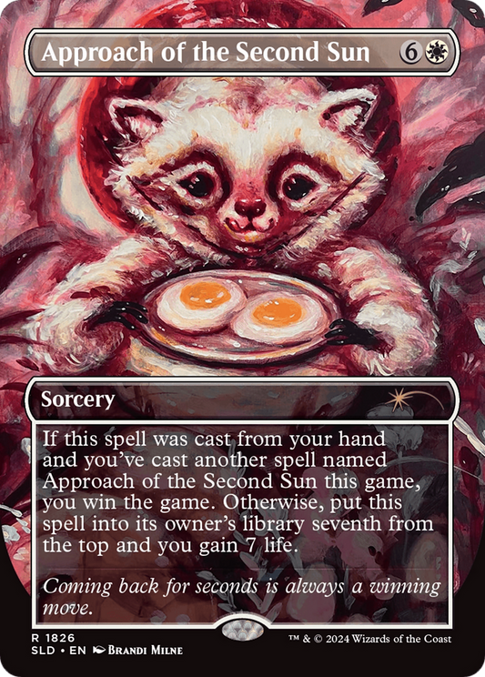 Approach of the Second Sun (SLD-1826) - Secret Lair Drop (Borderless) Foil