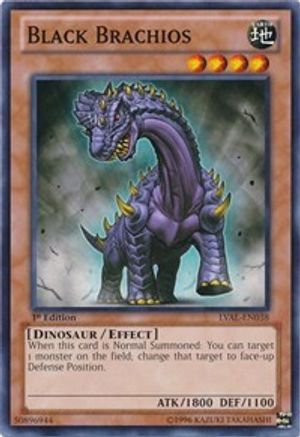 Black Brachios (LVAL-EN038) - Legacy of the Valiant 1st Edition