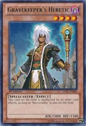 Gravekeeper's Heretic (LVAL-EN084) - Legacy of the Valiant Unlimited