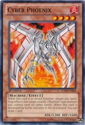 Cyber Phoenix (SDCR-EN008) - Structure Deck: Cyber Dragon Revolution Unlimited