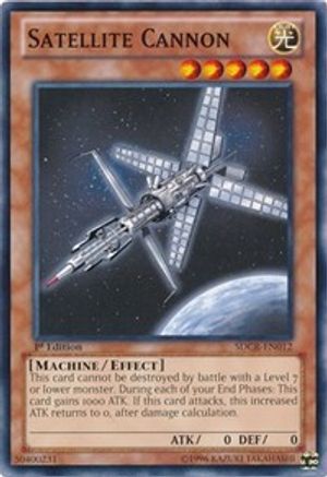 Satellite Cannon (SDCR-EN012) - Structure Deck: Cyber Dragon Revolution 1st Edition