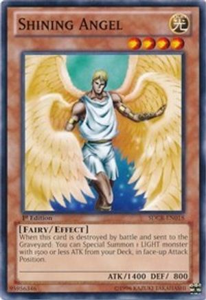 Shining Angel (SDCR-EN018) - Structure Deck: Cyber Dragon Revolution 1st Edition