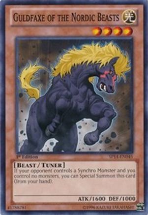 Guldfaxe of the Nordic Beasts (SP14-EN045) - Star Pack 2014 1st Edition