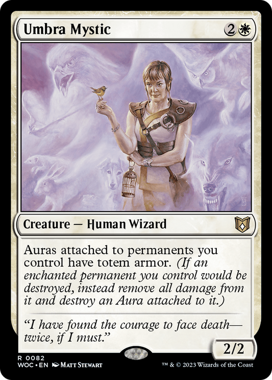 Umbra Mystic (WOC-082) - Wilds of Eldraine Commander