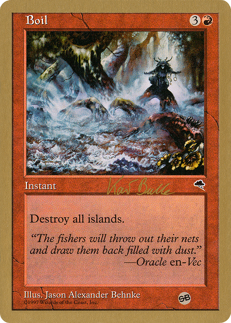 Boil (WCD-KB165SB) - World Championship Decks 1999