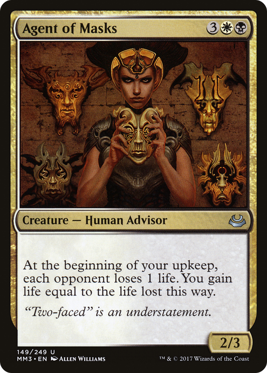 Agent of Masks (MM3-149) - Modern Masters 2017 Foil