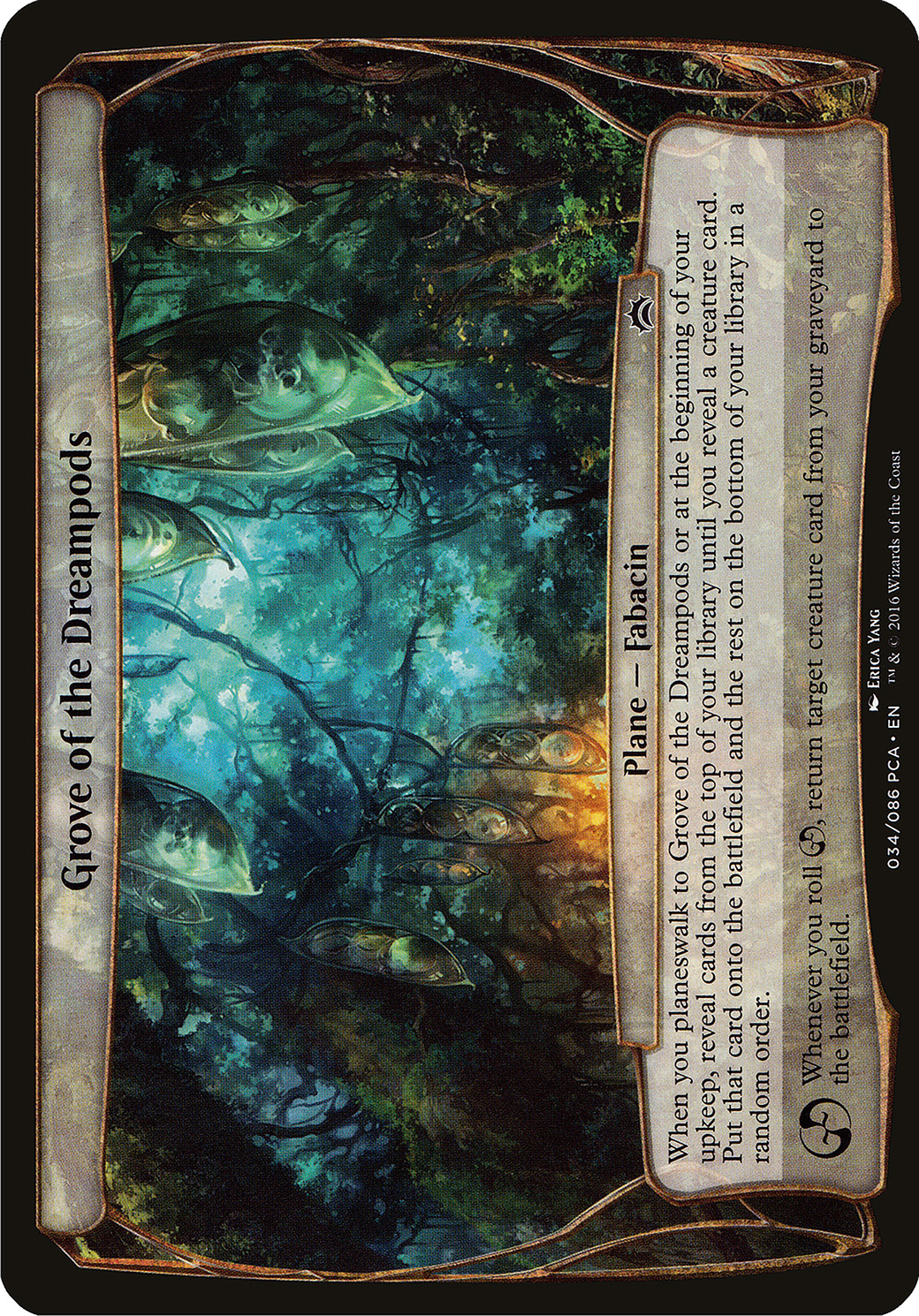 Grove of the Dreampods (OVER-034) - Planechase Anthology Planes