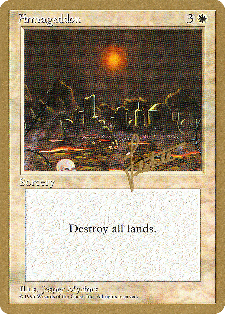 Armageddon (WCD-BL5) - Pro Tour Collector Set
