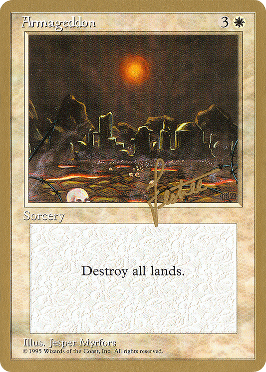 Armageddon (WCD-BL5) - Pro Tour Collector Set