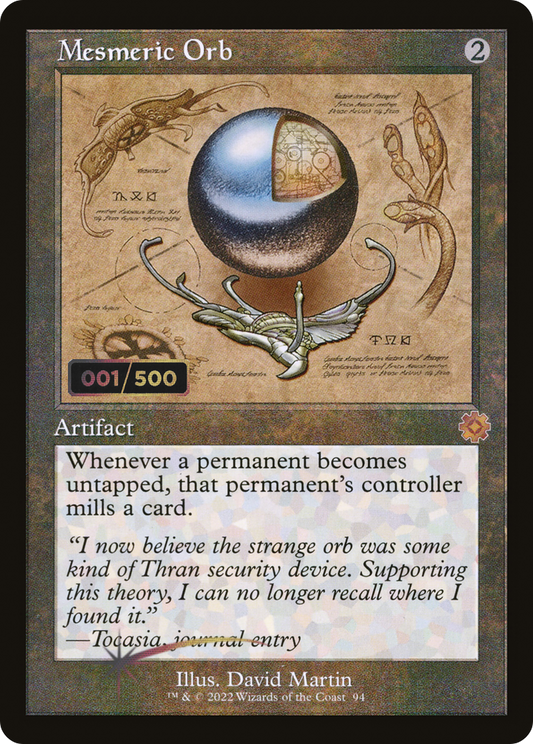 Mesmeric Orb (BRR-94Z) - The Brothers' War Retro Artifacts Foil